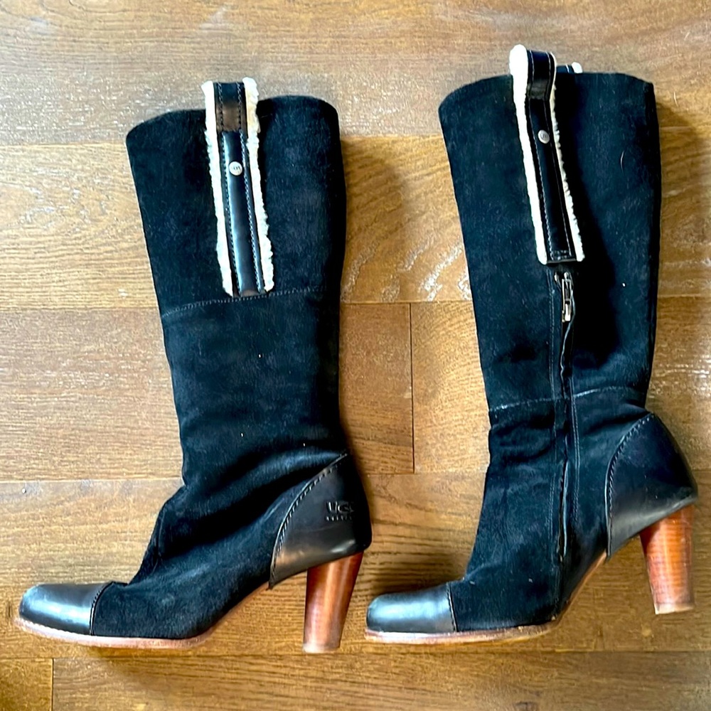 Gorgeous and sleek, yet still authentic, high heeled UGGs